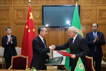 China Arab League call for Gaza ceasefire