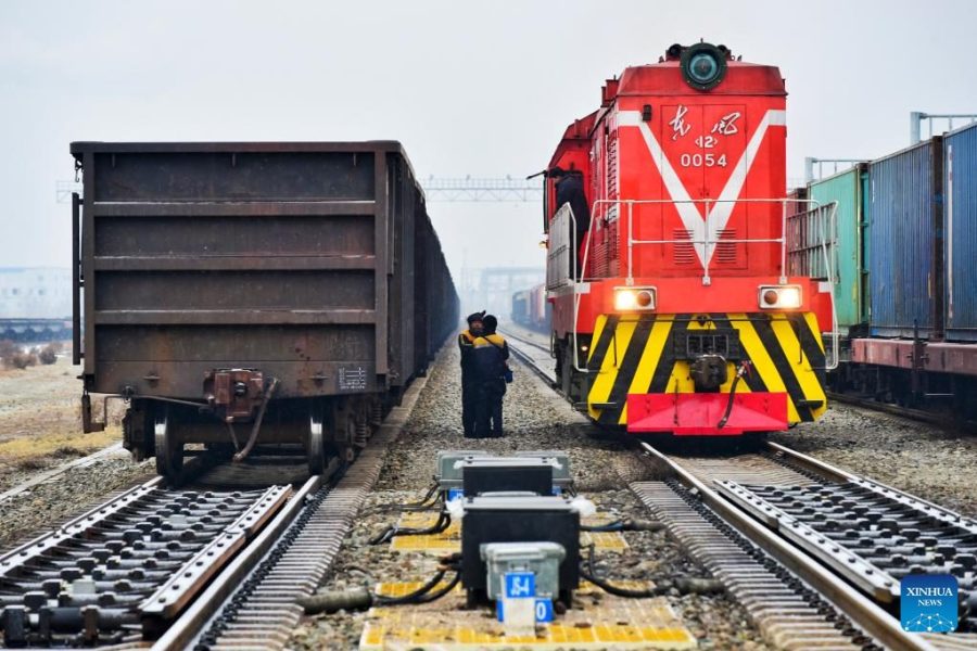railway ports in Xinjiang